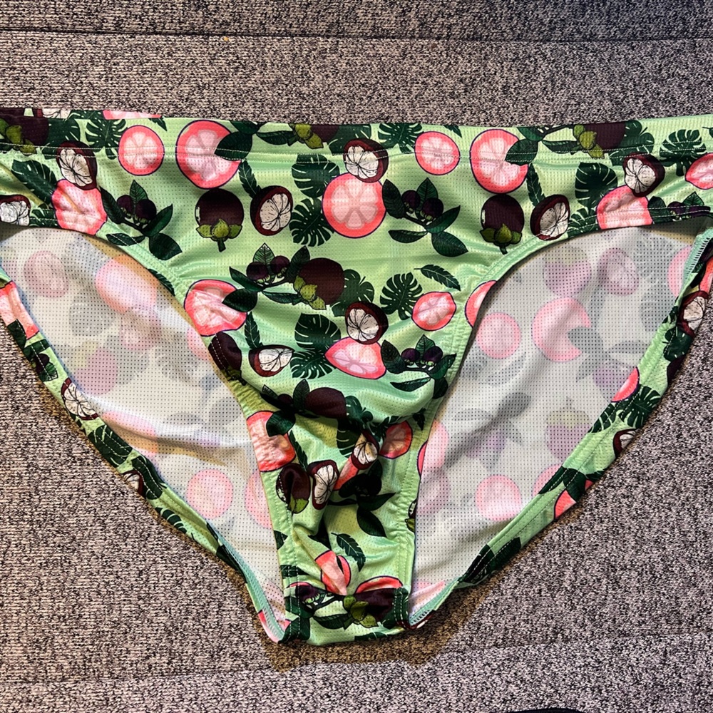 SHEIN Green Brief Underwear
